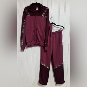 Champion Two Toned Logo Tracksuit Size M